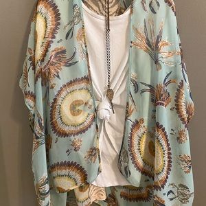 Boho Umgee Kimono Boutique Cardigan